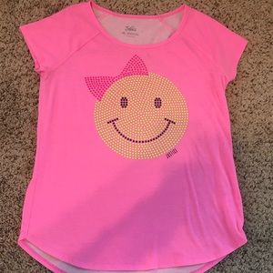 Girls Pink Justice Emoji Shirt!